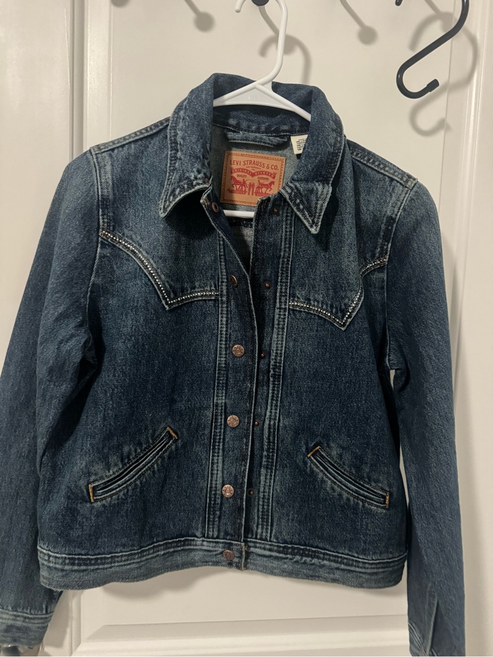 Levi's Women's Indigo Blue Denim Jacket